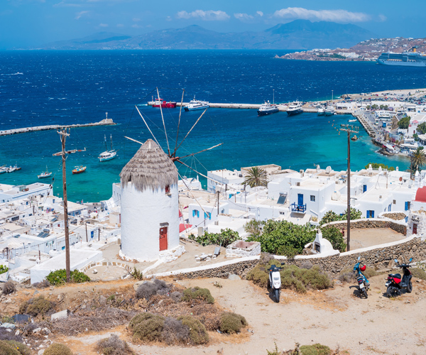 Atenas, Mykonos y Santorini