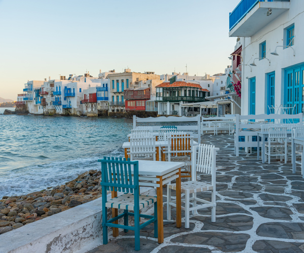 Atenas y Mykonos